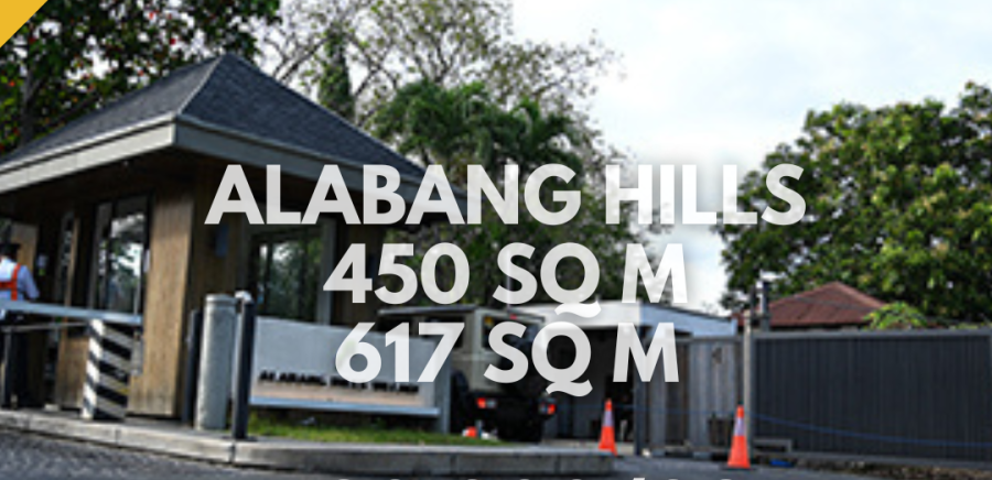 Alabang Hills Lots for sale
450 sqm
617 sqm